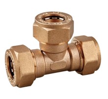 Тройник VIEIR обжимной 25X20X25 (27/3) VP252025