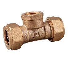 Тройник VIEIR обжимной 25X1"X25 ВР (30/10) VPF25525