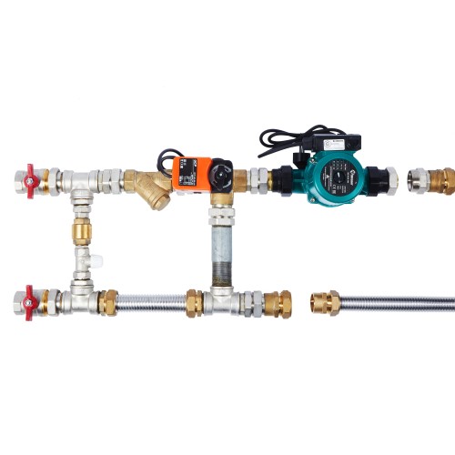 Узел смесительный с гибкими подводками SHUFT MST 25-40-1.6-C24-N