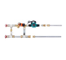 Узел смесительный обратный SHUFT MST MST 25-40-1,6-C24-F с гибкими подводками