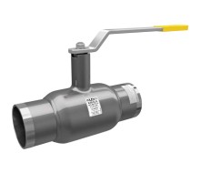 Кран шаровой стальной приварной LD Ду200/150 Ру25 неполнопроходной, H-3400, с вертик. редуктором.