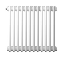 Радиатор труб. Zehnder Charleston 3050, 12 сек.1/2 ниж.подк. RAL9016 (кроншт.в компл)