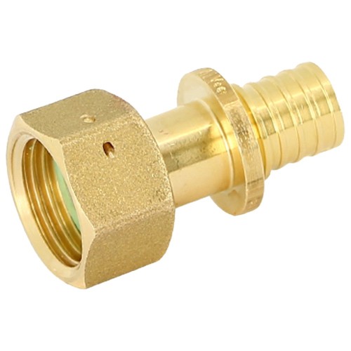 Муфта Uni-Fitt аксиальная-В 25x3/4" с накидной гайкой, плоской прокладкой