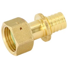 Муфта Uni-Fitt аксиальная-В 20x3/4" с накидной гайкой, плоской прокладкой