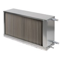 Охладитель водяной для прямоугольных каналов SHUFT WHR-W 400x200-3