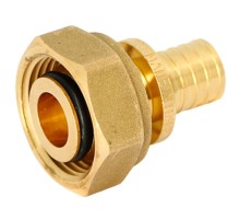 Муфта Uni-Fitt аксиальная-В 20x3/4"ЕК с накидной гайкой