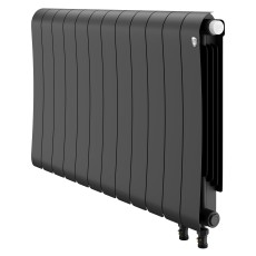 Радиатор биметаллический Royal Thermo Infinity 500 Noir Sable VR80 - 12 секц.