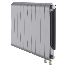 Радиатор биметаллический Royal Thermo Infinity 500 Silver Satin VR80 - 10 секц.