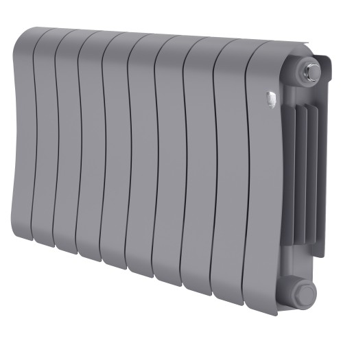 Радиатор биметаллический Royal Thermo Infinity 300 Silver Satin - 10 секц.