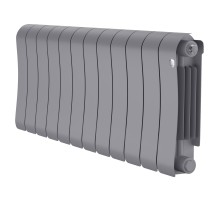 Радиатор биметаллический Royal Thermo Infinity 300 Silver Satin - 12 секц.