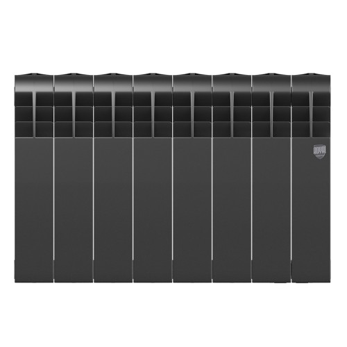 Радиатор биметаллический Royal Thermo BILINER B 350 Чёрный - 8 секц.