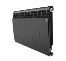 Радиатор биметаллический Royal Thermo BILINER B 500 Чёрный - 12 секц.