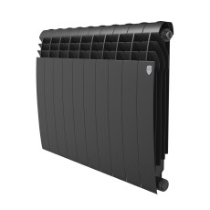Радиатор биметаллический Royal Thermo BILINER B 500 Чёрный - 10 секц.