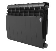 Радиатор биметаллический Royal Thermo BILINER B 350 Чёрный - 10 секц.