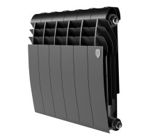 Радиатор биметаллический Royal Thermo BILINER B 350 Чёрный - 6 секц.