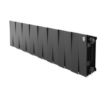 Радиатор биметаллический Royal Thermo PianoForte 200 Чёрный- 14 секц.