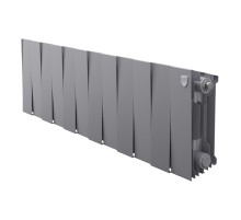 Радиатор биметаллический Royal Thermo PianoForte 200 Серебристый - 18 секц.