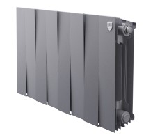 Радиатор биметаллический Royal Thermo PianoForte 300 Серебристый - 8 секц.