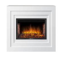 Каминокомплект:Очаг Electrolux EFP/P-2520LS с порталом Cubo 25 белый