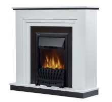 Каминокомплект:Очаг Electrolux Classic EFP/P-1020LS, портал Grado Classic белый, черный