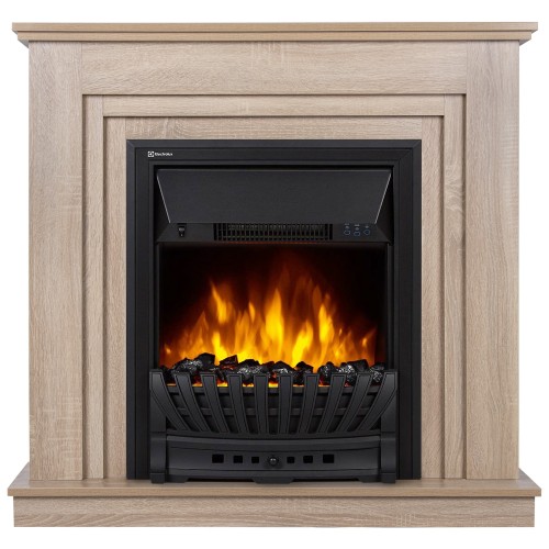 Каминокомплект:Очаг Electrolux Classic EFP/P-1020LS, портал Grado Classic дуб сонома