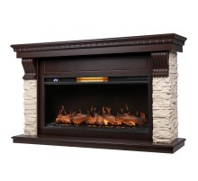 Каминокомплект: Очаг Royal Thermo Aurora RTFP/P-AR40LS, портал Michigan 42/40/36, кам. мол., шп. тем