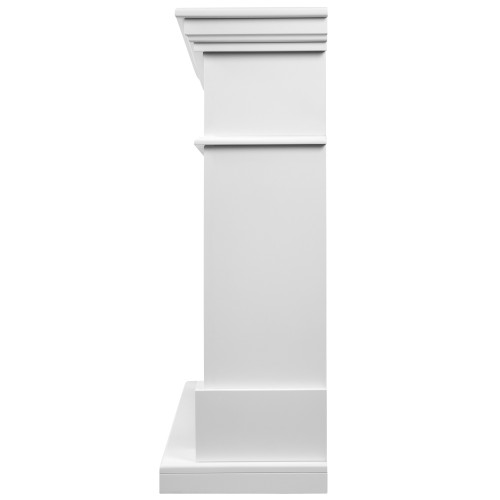 Каминокомплект: Очаг Royal Thermo Aurora RTFP/P-AR40LS, портал California 42/40/36, белый