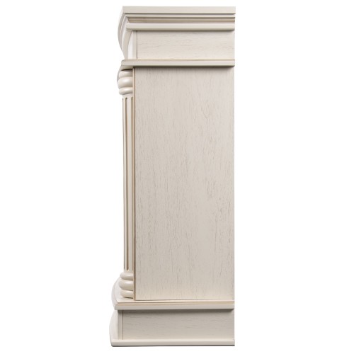 Каминокомплект: Очаг Royal Thermo Aurora RTFP/P-AR40LS, портал Olympia 42/40/36, сл. кость с зол. па