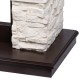 Каминокомплект: Очаг Royal Thermo Aurora RTFP/P-AR60LS, портал Michigan 60, камень мол., шп. тем.дуб
