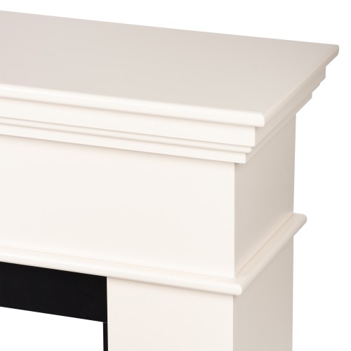 Каминокомплект: Очаг Royal Thermo Aurora RTFP/P-AR60LS, портал California 60 IV, молочный