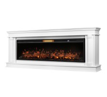 Каминокомплект: Очаг Royal Thermo Aurora RTFP/P-AR60LS, портал Olympia 60, белый
