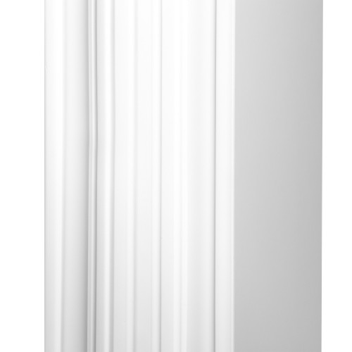 Каминокомплект: Очаг Royal Thermo Aurora RTFP/P-AR60LS, портал Olympia 60, белый