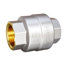 Клапан обратный пружинный латунный шток LD Pride 58.25.В-В в упаковке