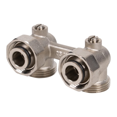 Узел нижнего подключения Royal Thermo угловой ½"х3/4"EK