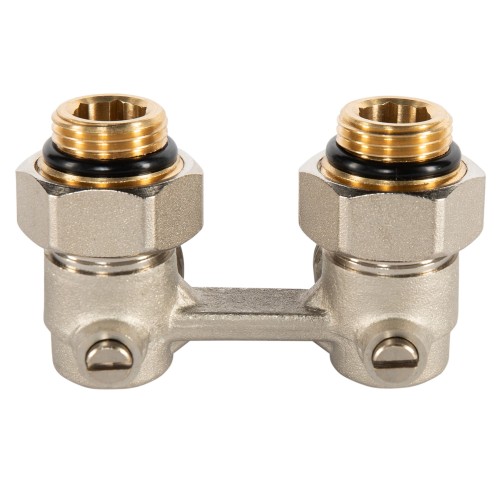 Узел нижнего подключения Royal Thermo угловой 1/2"х3/4"EK RTE 07.00002А