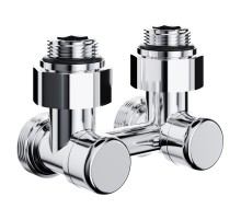 Узел нижнего подключения Royal Thermo Design угловой 1/2"х3/4" EK (хром)