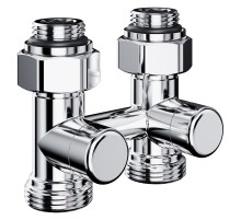 Узел нижнего подключения Royal Thermo Design прямой 1/2"х3/4"EK (хром)