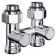 Узел нижнего подключения Royal Thermo Design прямой 1/2"х3/4"EK (хром)
