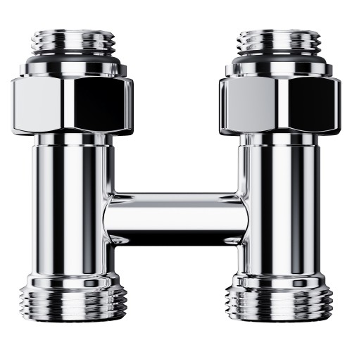 Узел нижнего подключения Royal Thermo Design прямой 1/2"х3/4"EK (хром)