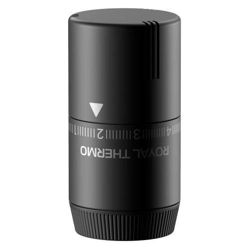 Термоголовка жидкостная Royal Thermo Design М30х1,5 (черный)