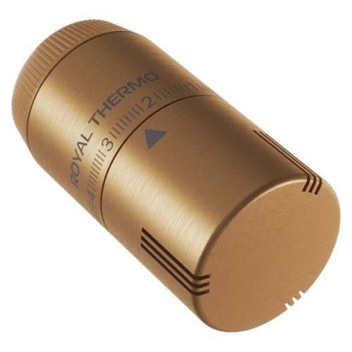 Термоголовка жидкостная Royal Thermo Design М30х1,5 (золото матовое)