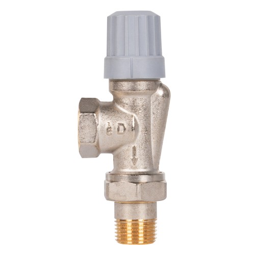 Набор термостатический для радиатора осевой Royal Thermo 1/2" Click