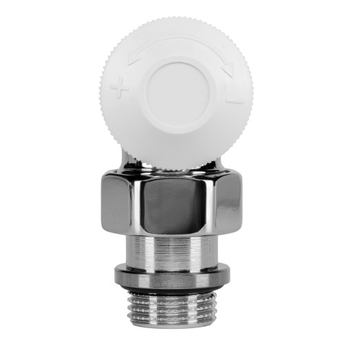 Набор термостатический для радиатора угловой Royal Thermo Design 1/2"М30х1,5 (Хром)