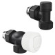 Набор термостатический осевой Royal Thermo Design 1/2"М30х1,5 (Черный)