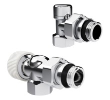 Набор термостатический осевой Royal Thermo Design 1/2"М30х1,5 (Хром)
