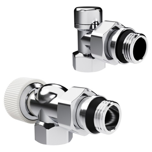 Набор термостатический осевой Royal Thermo Design 1/2"М30х1,5 (Хром)