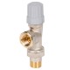 Клапан термостатический Royal Thermo для центральных систем отопления прямой 1/2" Click