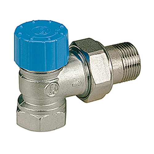 Клапан термостатический Giacomini R401H для радиатора 3/4" ВН угловой, Kvs-4.74м3/ч