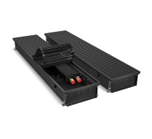 Конвектор внутрипольный Royal Thermo ATRIUM-110/250/2500-DG-U-BL