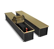 Конвектор внутрипольный Royal Thermo ATRIUM-190/200/2700-DG-U-AU